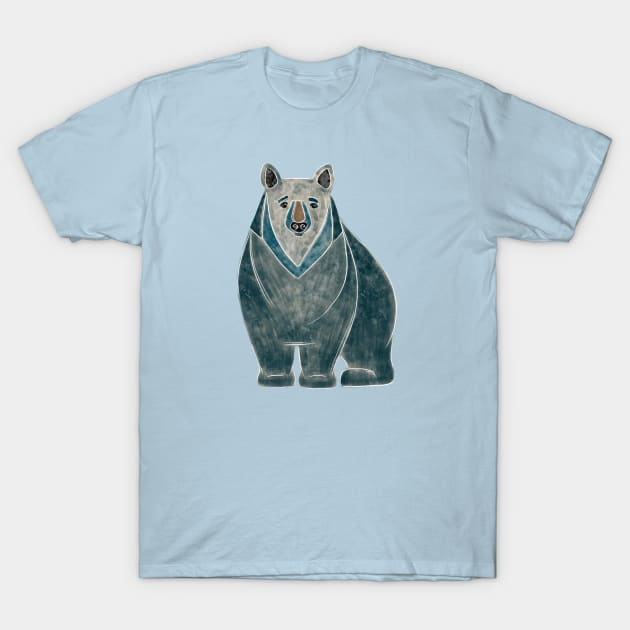 Black Bear Momma T-Shirt by five&two creative